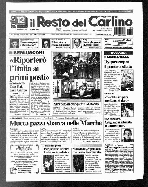 Il Resto del Carlino : giornale dell'Emilia